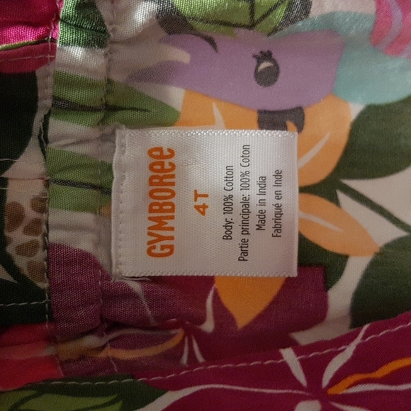 Gymboree girls size 4T Floral tank top New - Picture 4 of 4